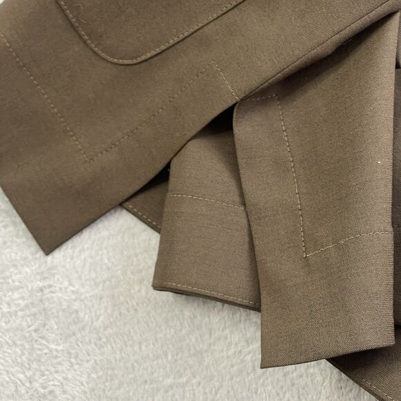 Brooks Brothers Women’s Split Hem Tunic Olive Green Size‎ 6 Lagenlook Boho Chic - Picture 15 of 16